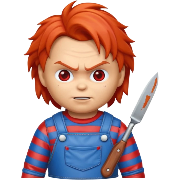 Un emojin de chuky emoji