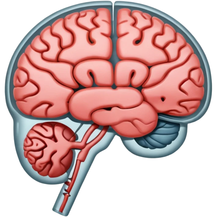 Brain xray emoji