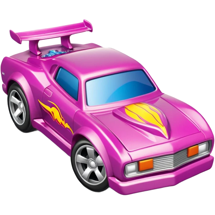 Машинка HotWheels розового цвета в классической упаковке HotWheels. emoji