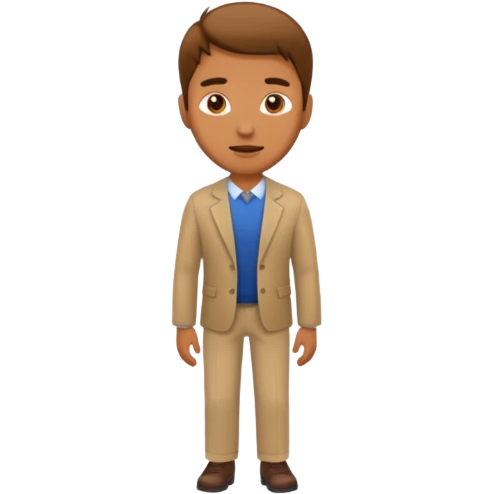 Man standing emoji