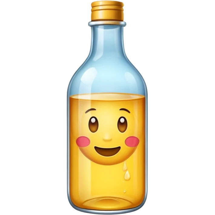 botella de vidrio emoji
