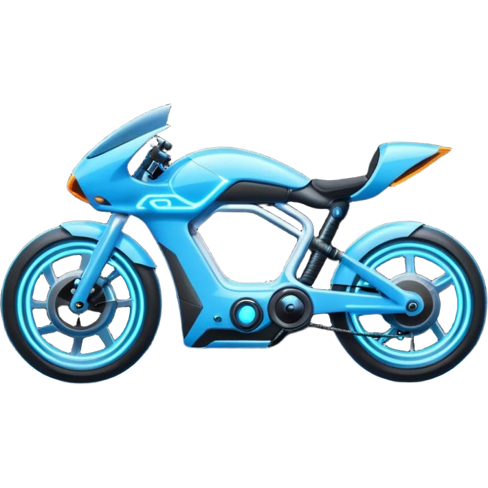 Tron Lightcycle bike emoji
