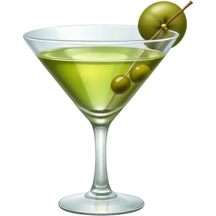 cute martini emoji