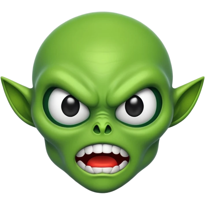 ANGRY ALIEN emoji