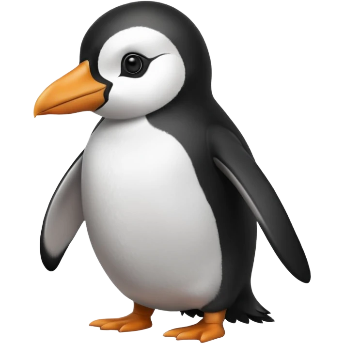 a man flips a penguin emoji