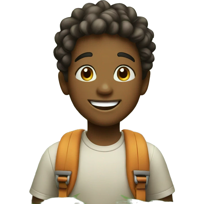 happy boy in naturehttps://emojis.sh/p/3MPg59rXvC emoji