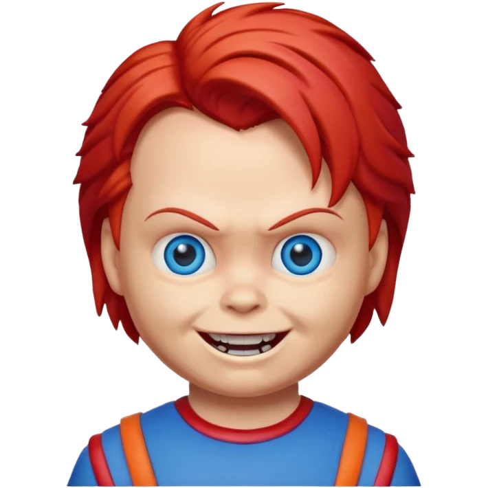 Un emojin de chuky emoji