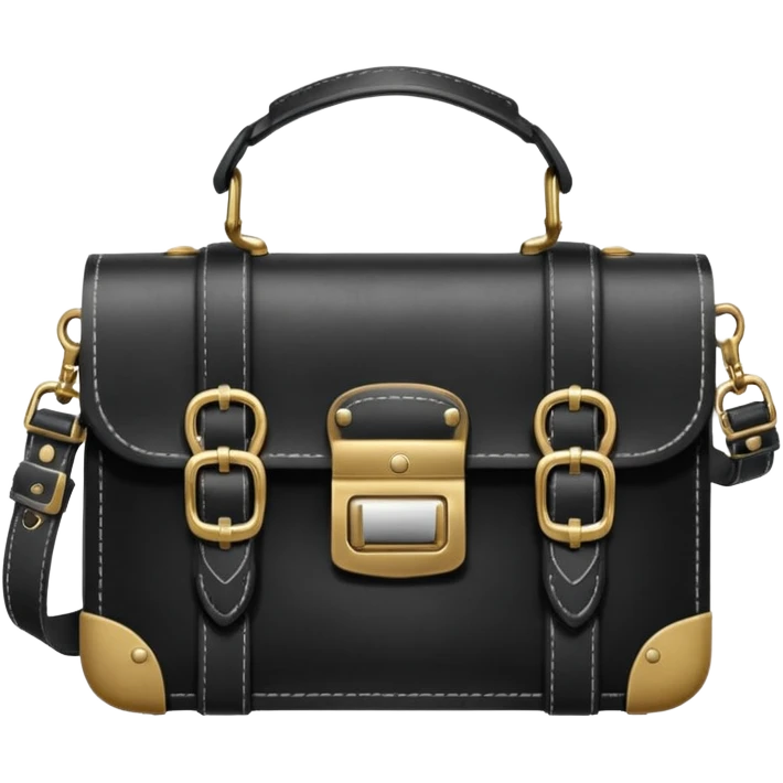 travel accessories monocromatic emoji
