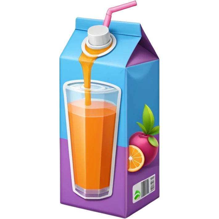 juice tetrapack emoji