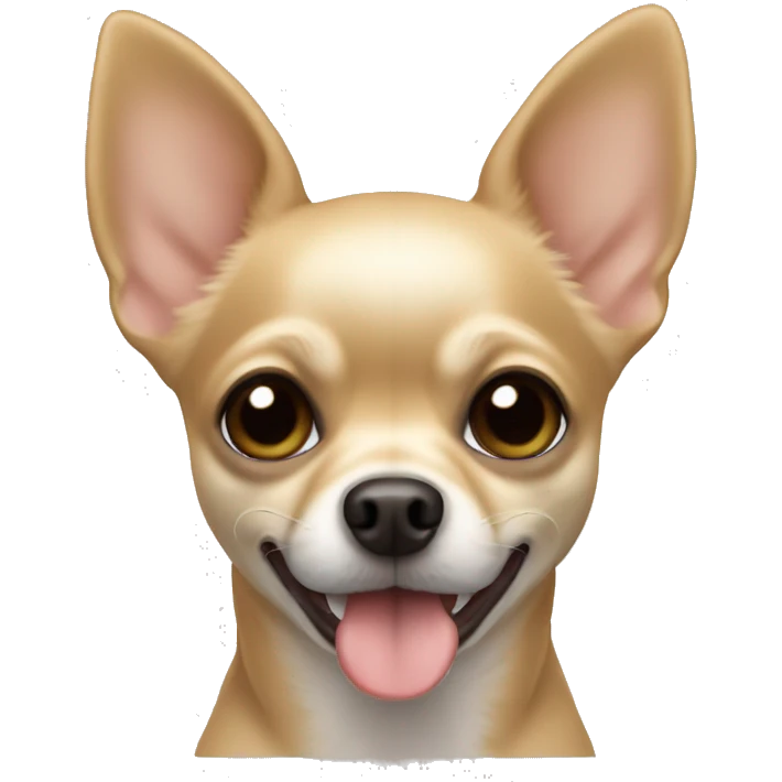 Khaki colored chihuahua emoji