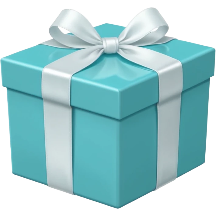 Tiffany packaging emoji