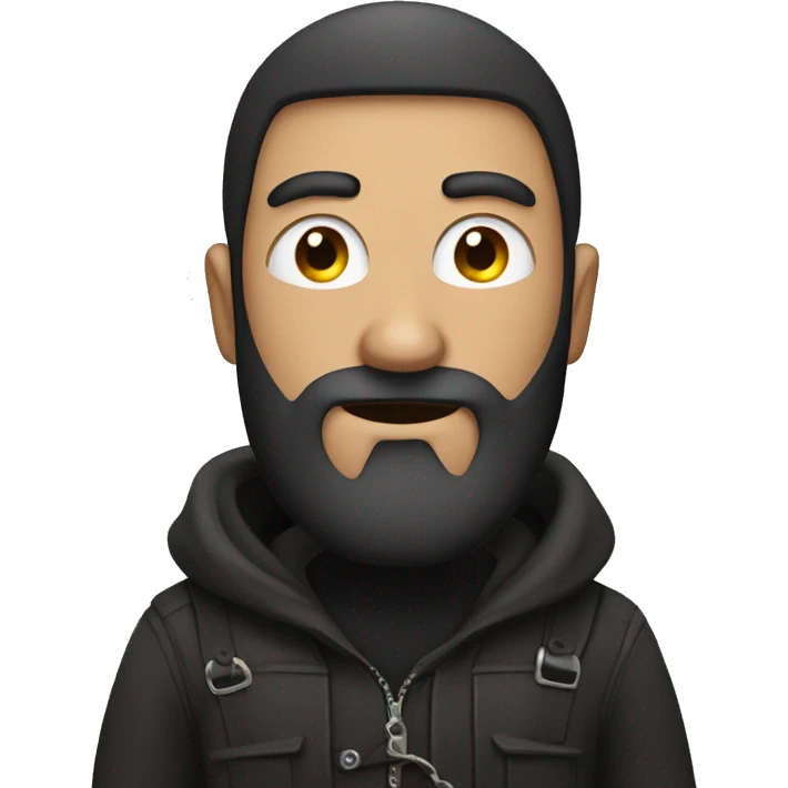 Thief with beard emoji