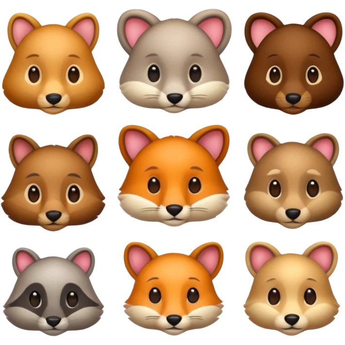 mammals emoji
