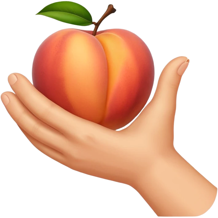 🍑+ slap emoji