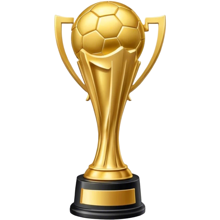 world cup trophy emoji