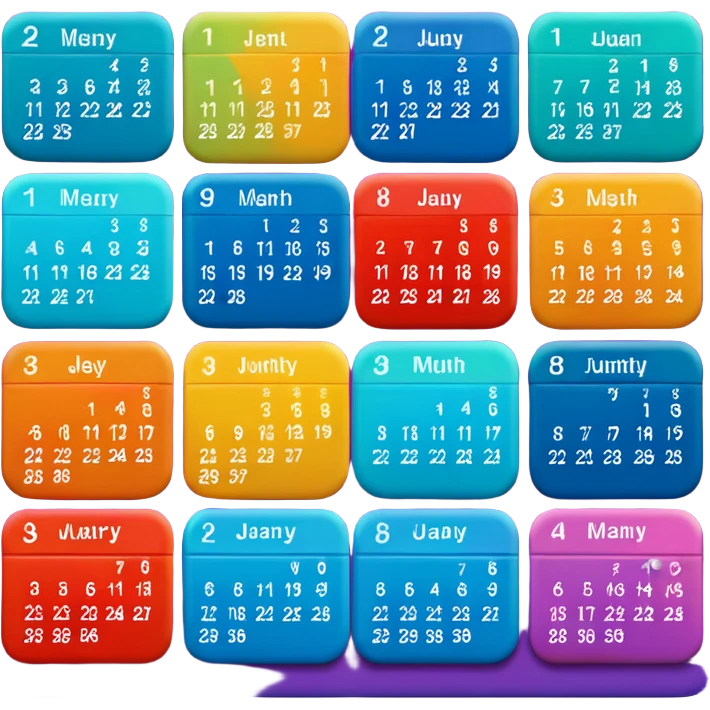 2026 calendar emoji