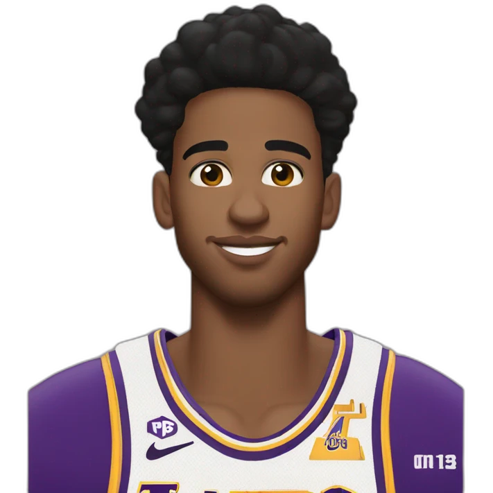 Austin Reaves lakers Oklahoma white rookie emoji
