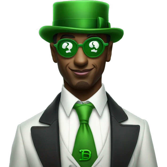 P diddy as the riddler  emoji