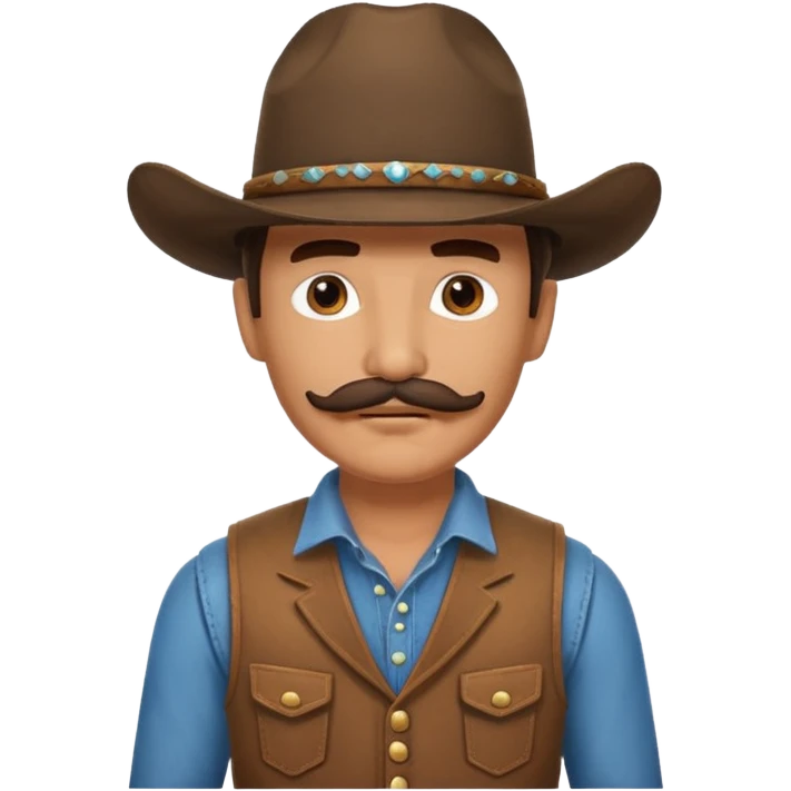 covboy man emoji