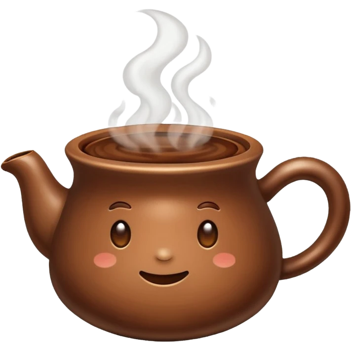 mocca without a face emoji