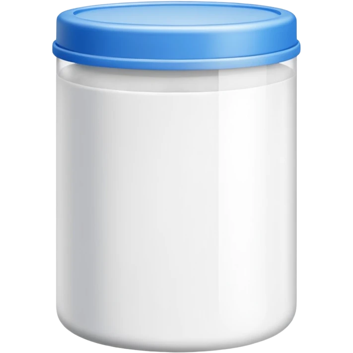 baking powder plastic container emoji
