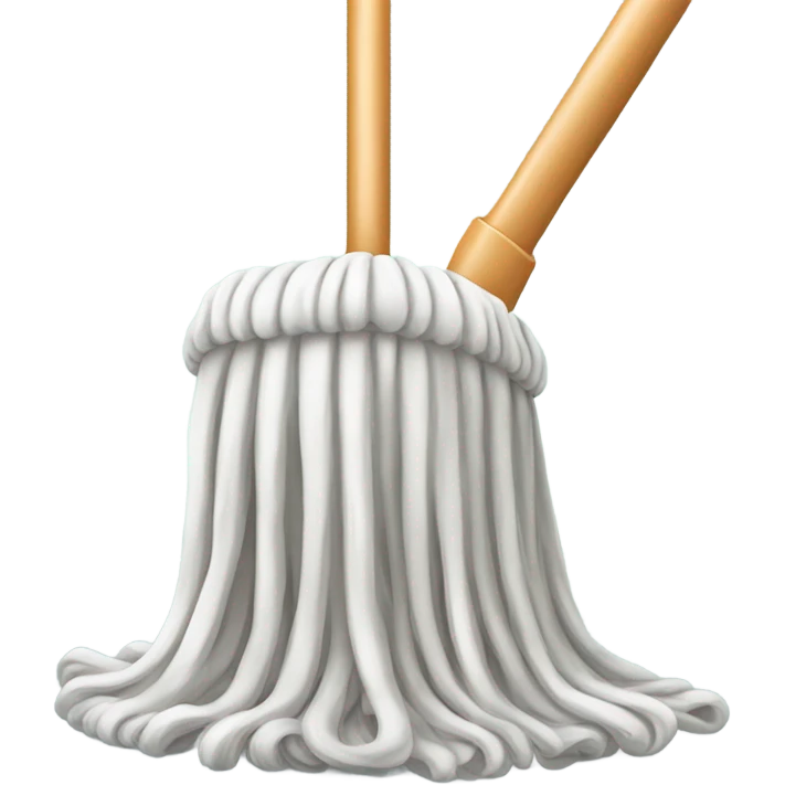 A mop emoji