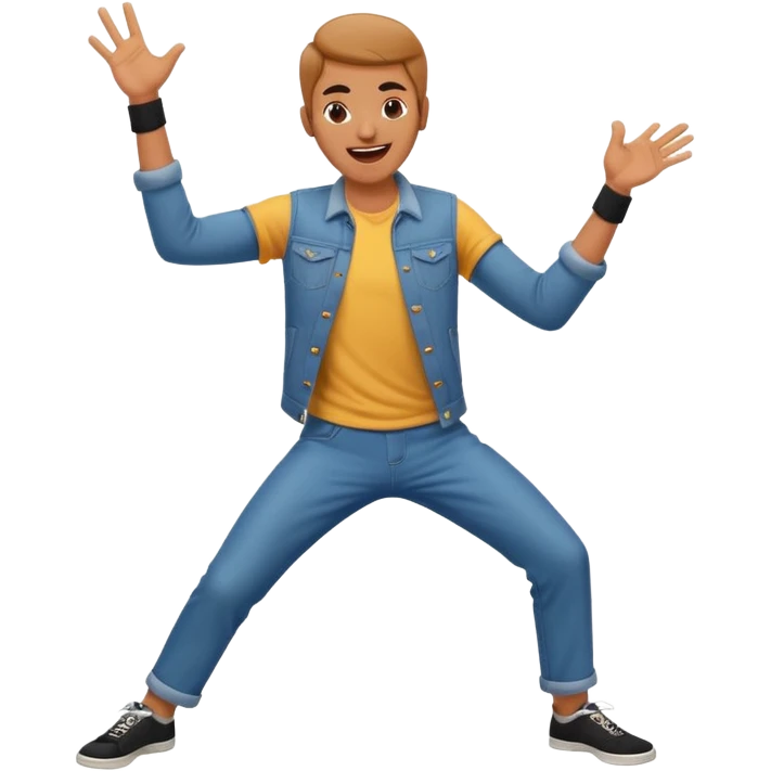 air guitar emoji