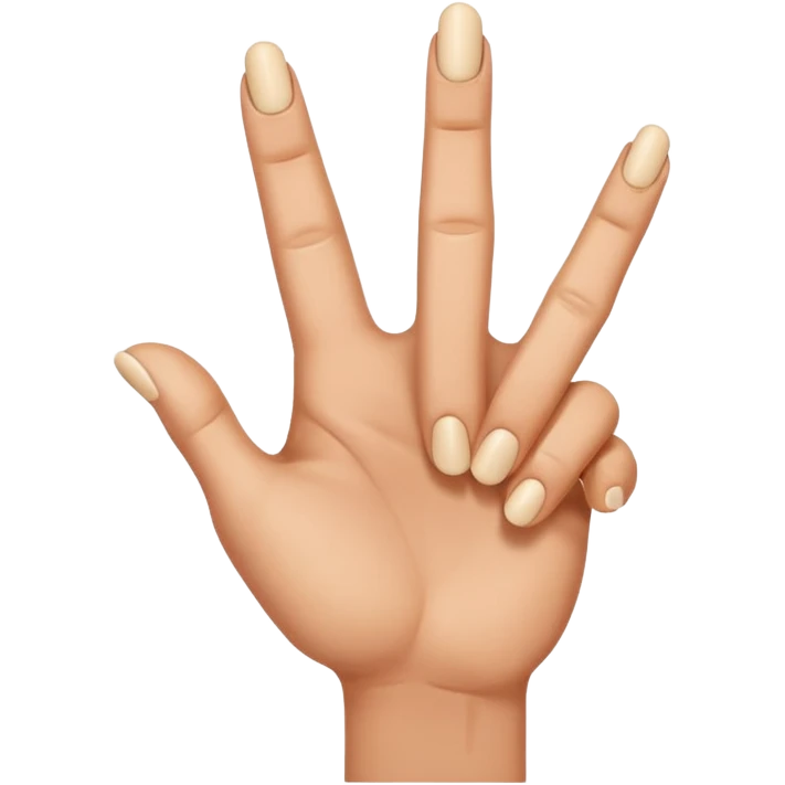 Shocker hand gesture  emoji