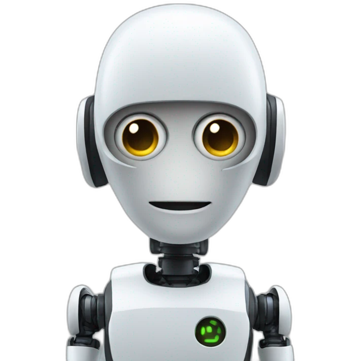 AI as a robot emoji