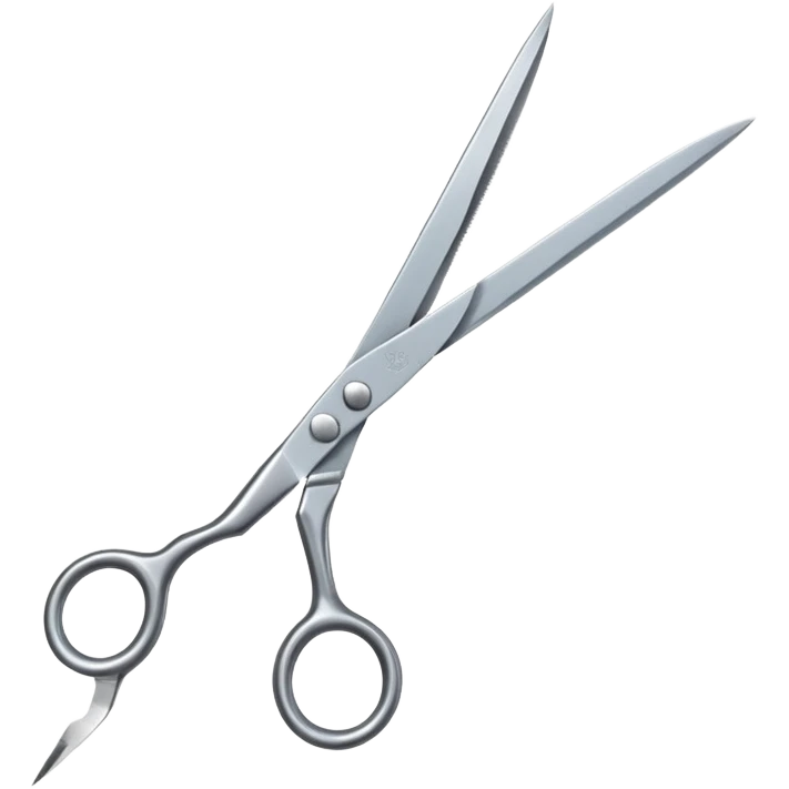 florist scissors for trimming flowers with two blades emoji