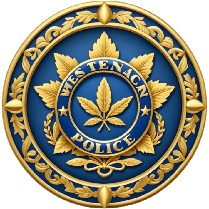  western police badge of tobacco emoji