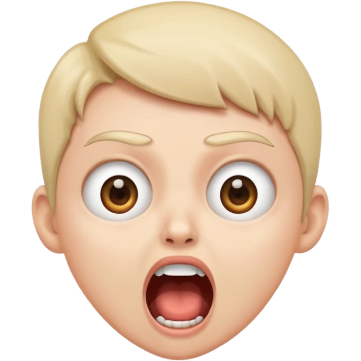 Scream emoji
