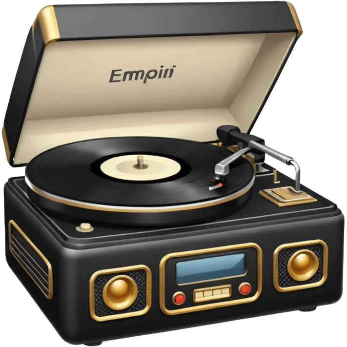 Record player  emoji