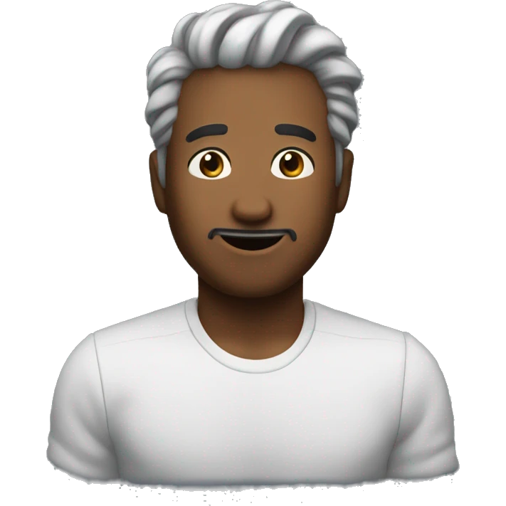 Man said hey little guy what's your name  emoji