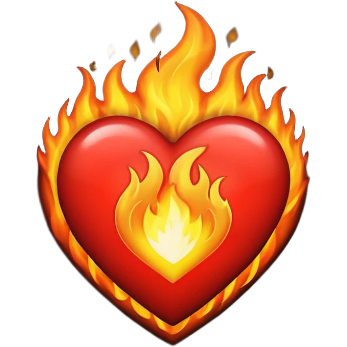 ❤️‍🔥⚫ emoji