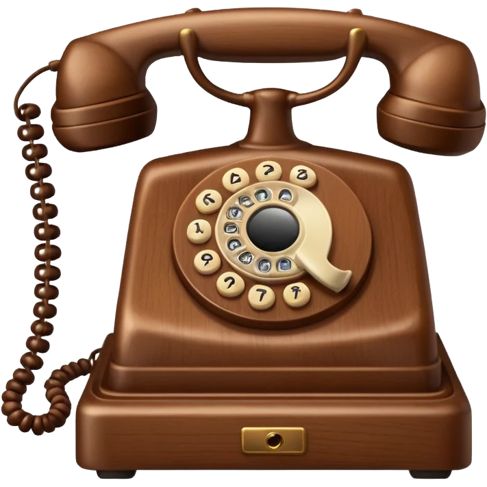 Full Table with telephone emoji