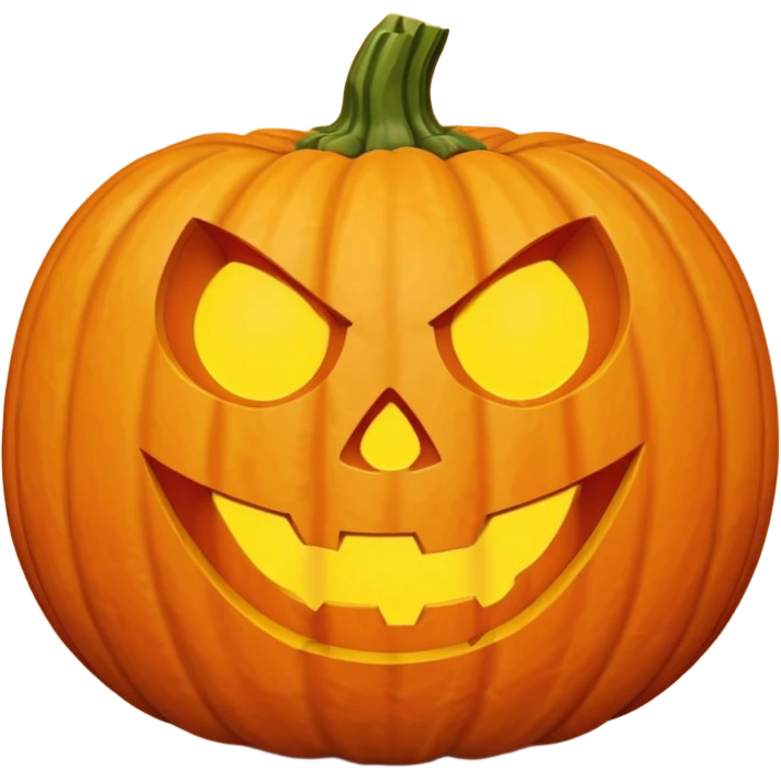 halloween Pumpkin Head emoji