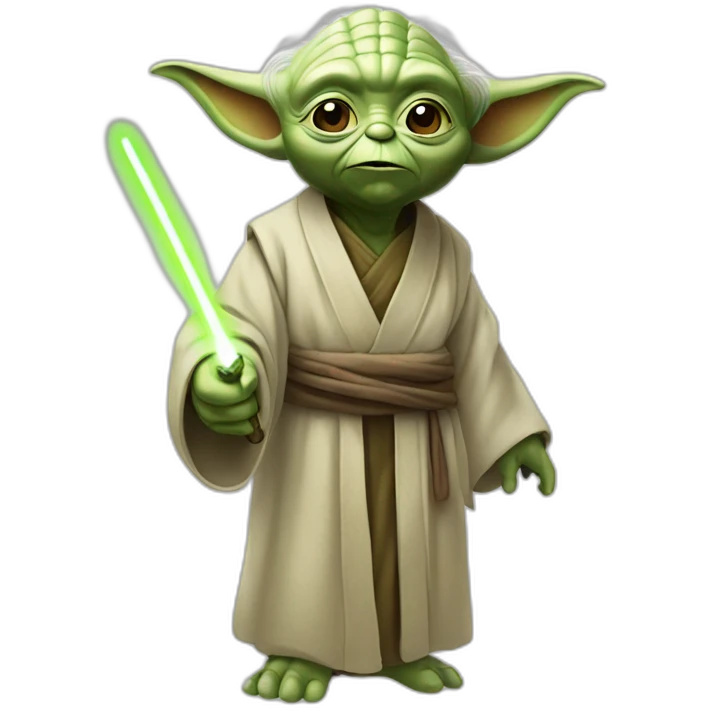 Yoda réfléchit emoji
