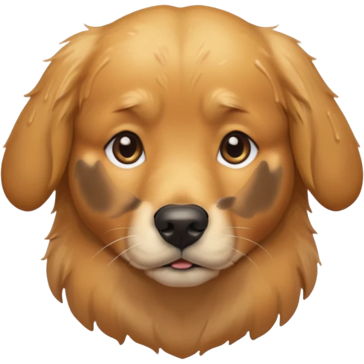 sad dog emoji
