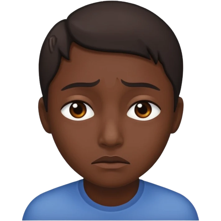 Lonely darck emoji