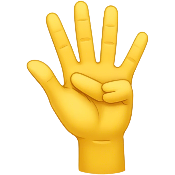 Yvl handsign yel emoji
