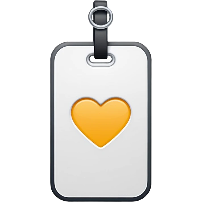 의류 택 emoji