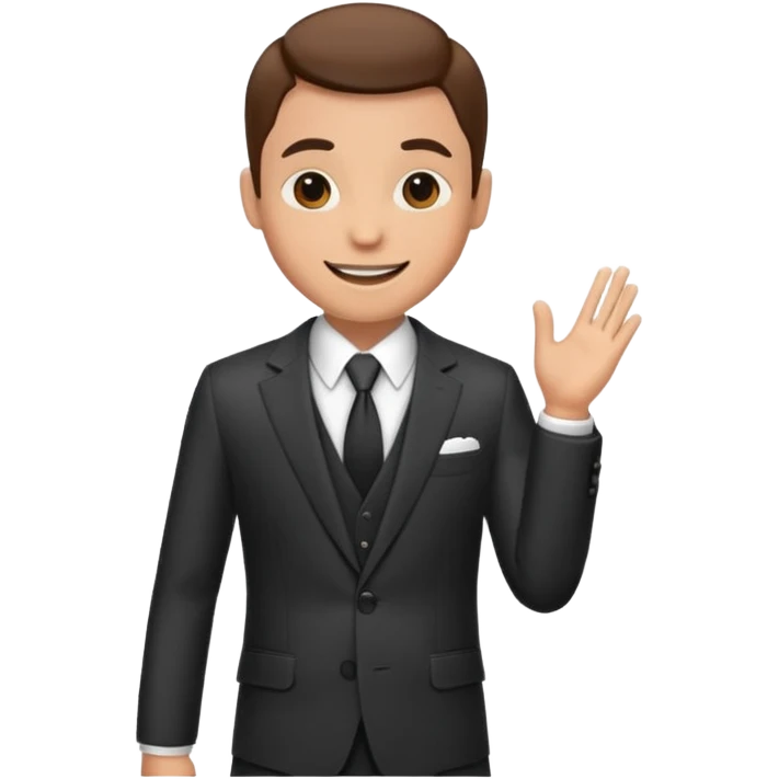 well dressed emoji