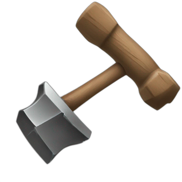 broken hammer emoji