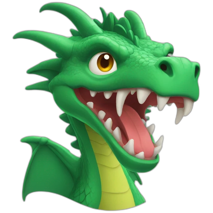 Dragon-swears emoji