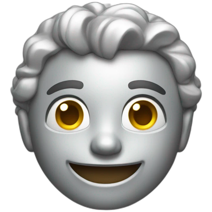 happy titanium emoji