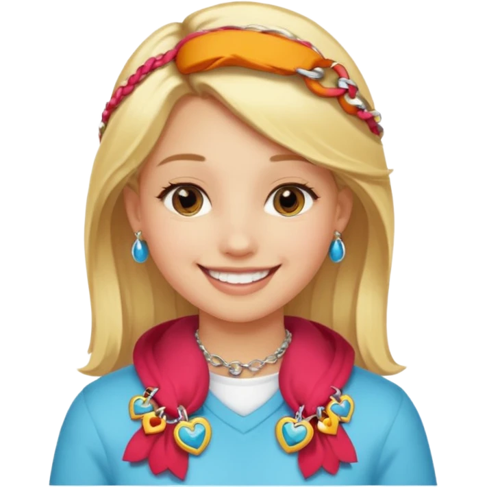 Charm Bracelet Girl emoji