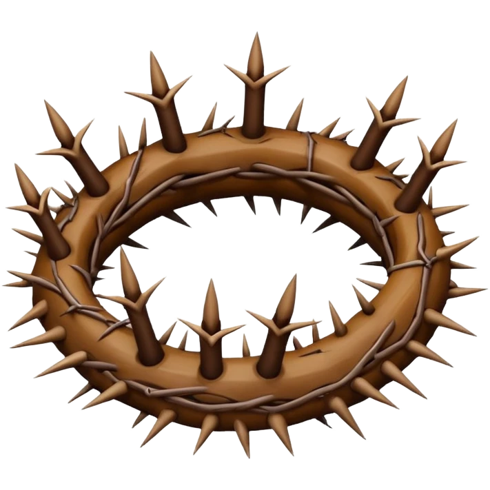 Crown thorns emoji