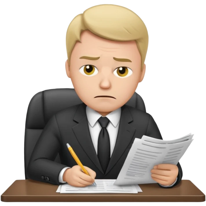 bored office boss emoji