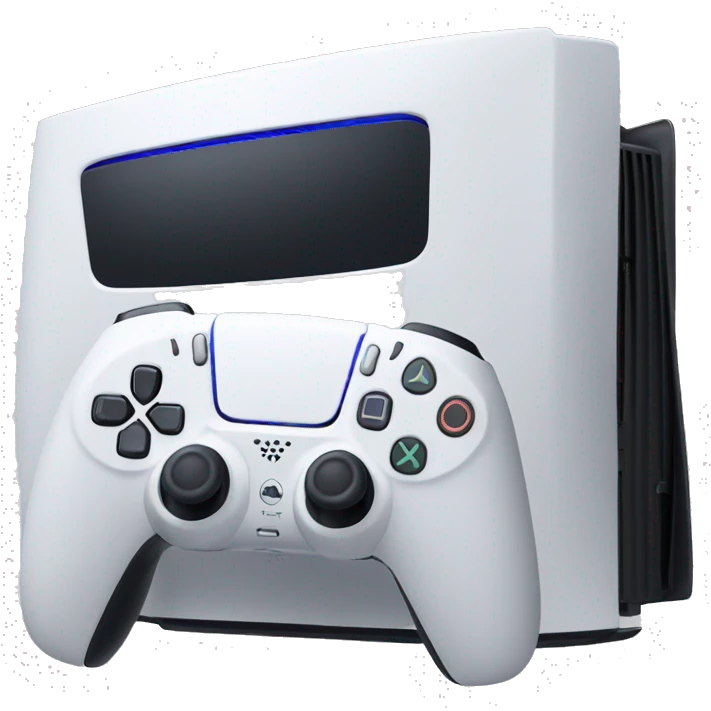PS5 console emoji